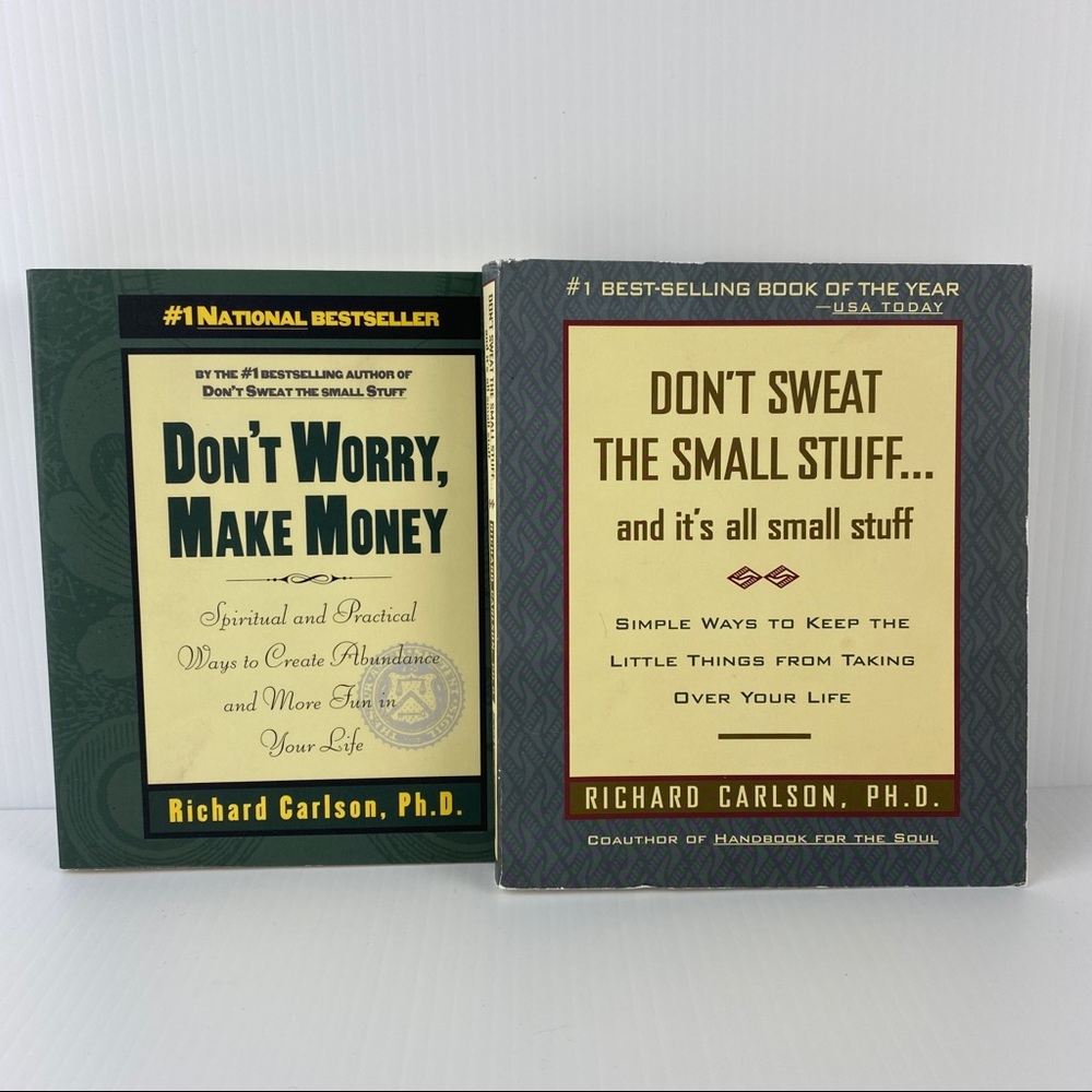 Don't Sweat the Small Stuff / Don't Worry Make Money 2 book set